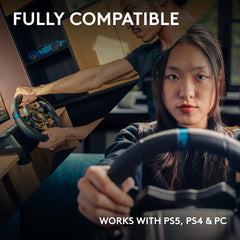 Logitech G923 Racing Wheel and Pedals